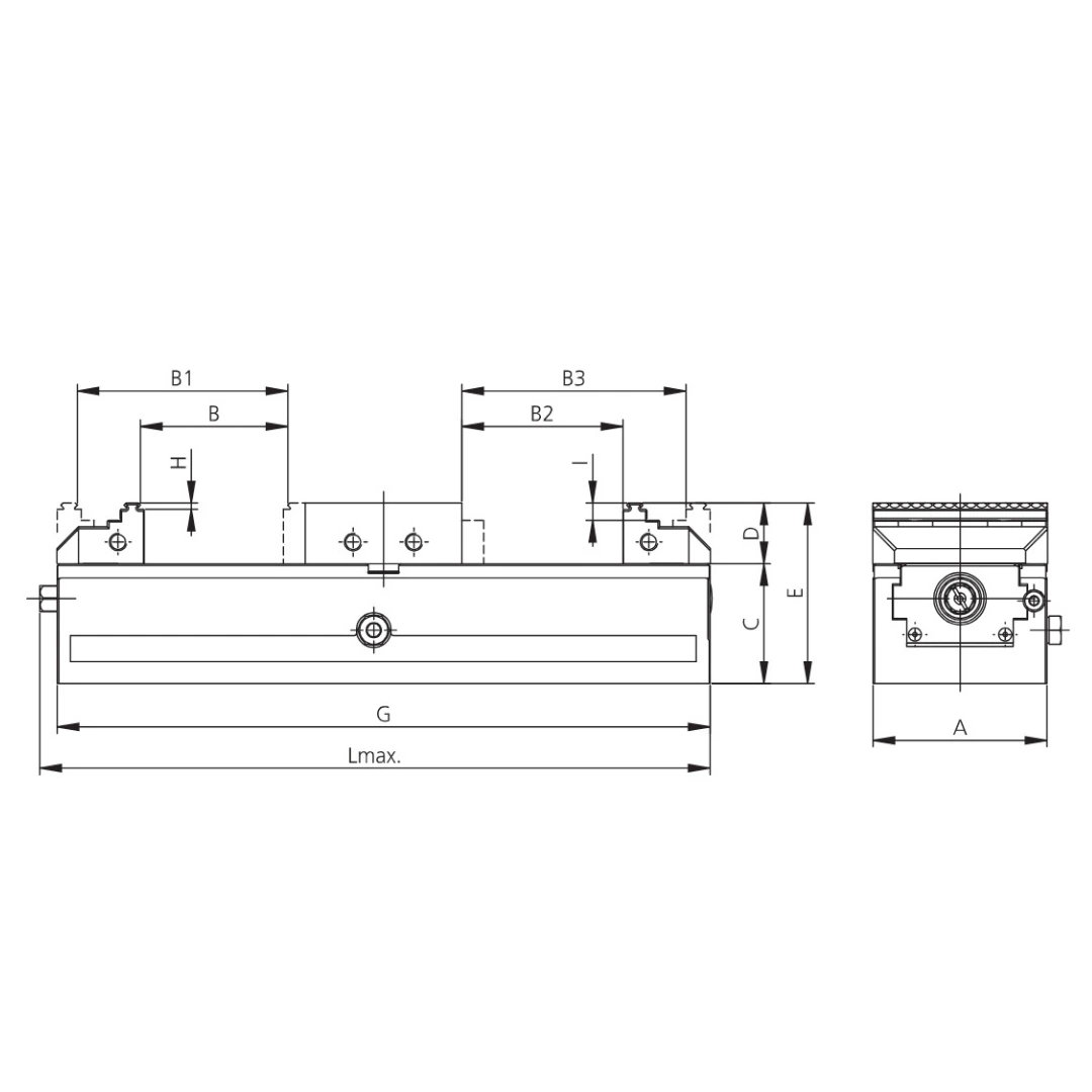 AS200-E 5 Eksen Mengene - Görsel 2
