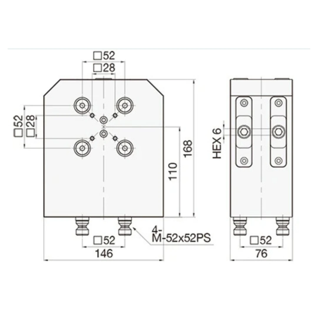 DK-X250R Zero Clamp Sistem Manuel Tabla - Görsel 2
