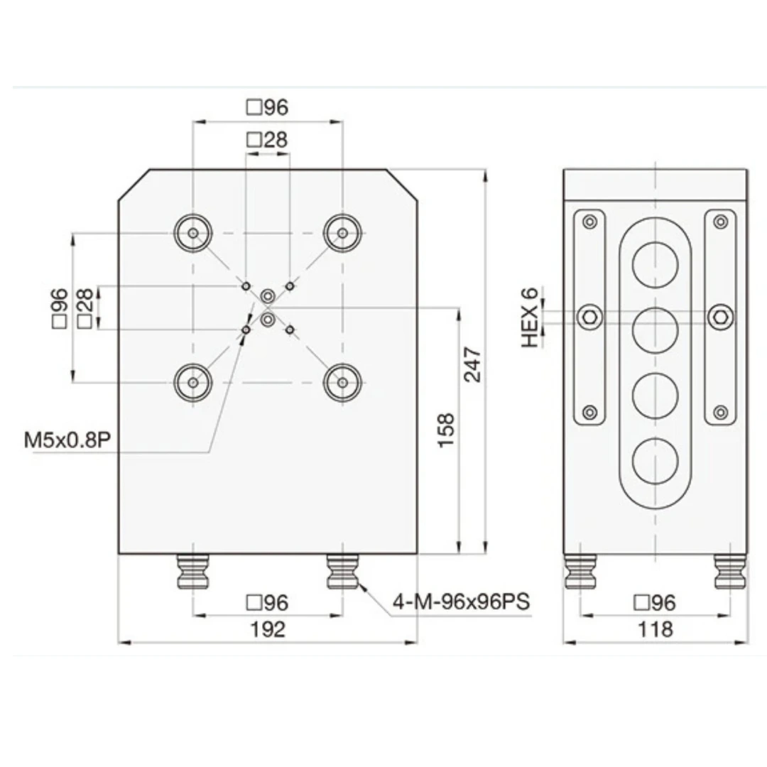 DK-X250R Zero Clamp Sistem Manuel Tabla - Görsel 4