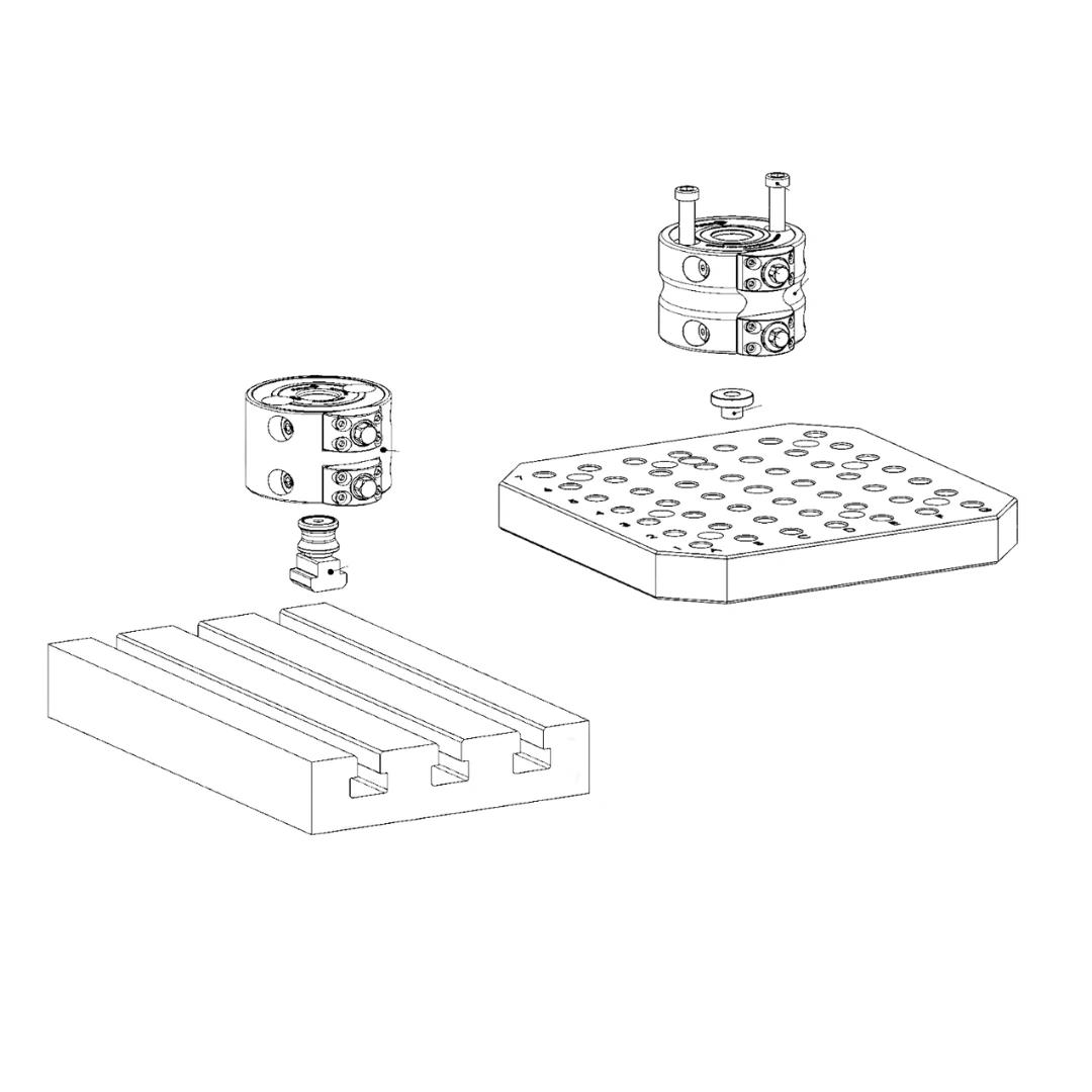 TSP-110 Double Modular Clamp Sistem - Görsel 3